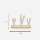 Brincos V Trio - Off White