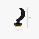 Brinco Meia Lua - Black