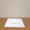 Base Quadrada 12x12 - Off White
